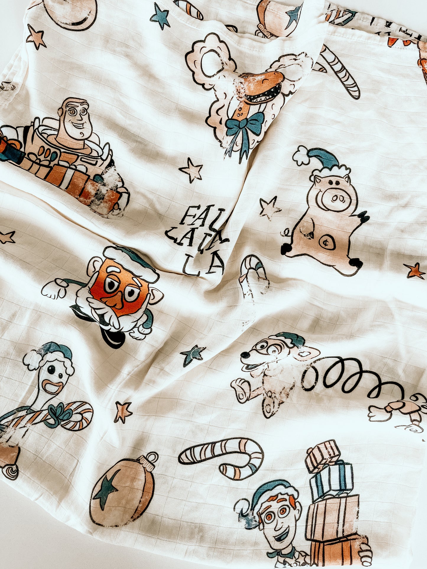 Blue FaLaLaLa (Swaddle)
