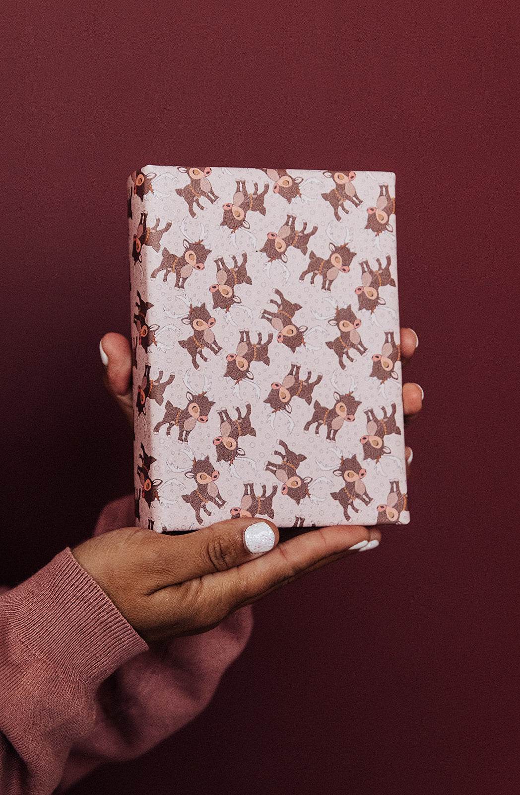 Reindeer 4x6 Photo Album