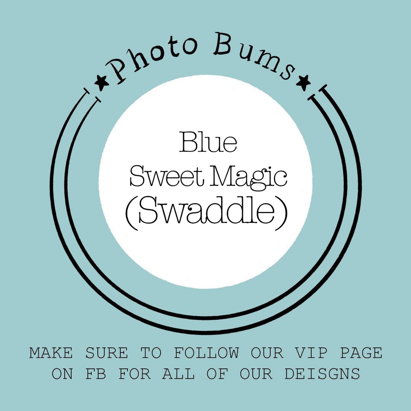 Blue Sweet Magic (Swaddle)